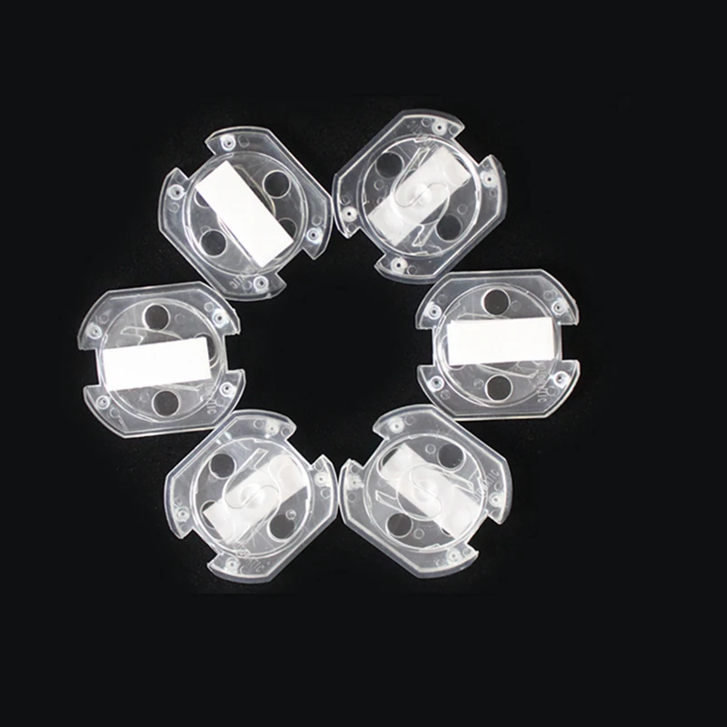 

10pcs EU Power Socket Electrical Outlet Baby Kids Child Safety Guard Protection Anti Electric Shock Plugs Protector Rotate Cover