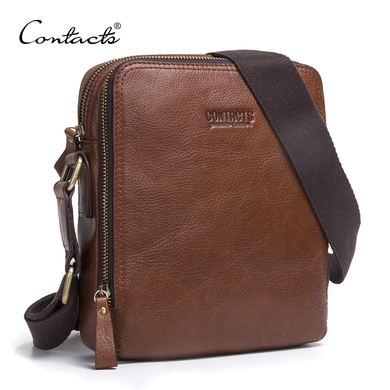 Fashion New Men Bags Men Shoulder Bag Quality Brand Design Genuine Leather Vintage Business Standard Commonly Use Messenger Bags Fashion New Men Bags Men Shoulder Bag Quality Brand Design Genuine Leather Vintage Business Standard Commonly Use Messenger Bags