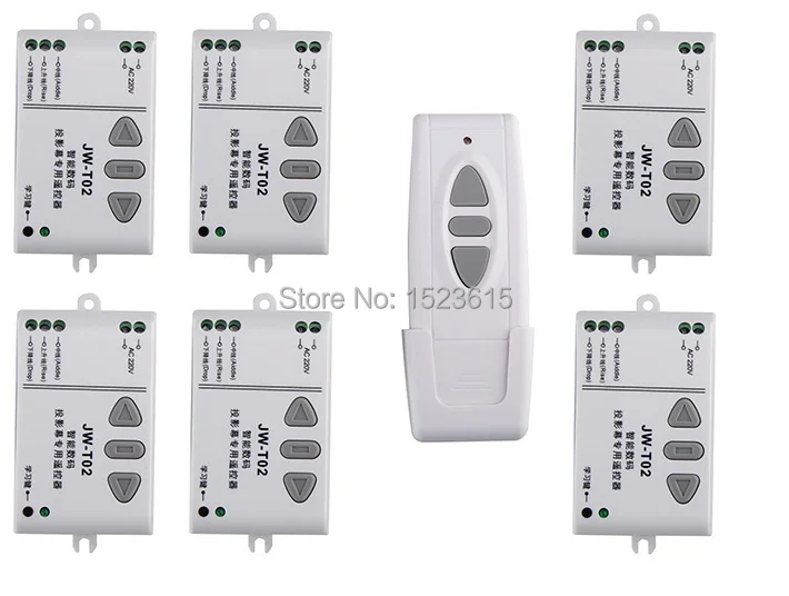 

New AC220v wireless projection screen remote control switch projection curtain remote control switch reversing controller