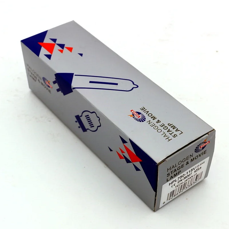 DONAR DN-38307 ламинатом высокого давления 750 W 115 V HPL750/115X7008 HPL750/115 V HPL750-C 115V750W G9.5 галогеновая лампочка для сцен и студий освещение лампа