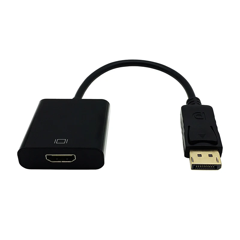 

1PCS DisplayPort to HDMI Converter Cable Adapter DP to HDMI Adapter 1080P for HDTV Projector