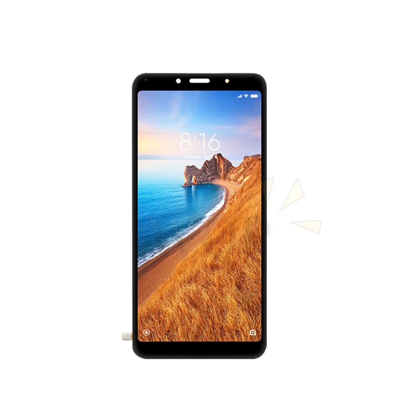 Для Xiaomi Redmi 7A ЖК-дисплей с рамкой, панель экрана, дигитайзер, сборка, запасные части, 5,45"