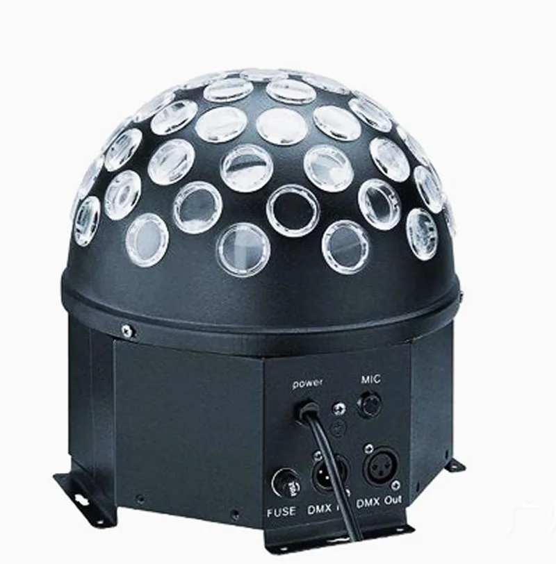 50W LED Magic Ball Light  Rotation Crystal Stage Light Lamp For Disco KTV Club AC90-240V