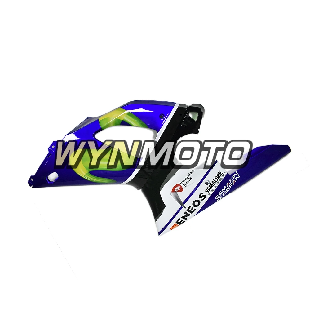 Полный ABS пластик инъекции синие Чехлы новые мотоциклетные Обтекатели для Yamaha YZF R1 год 98 99 1998 1999 ковбойские панели комплект корпуса