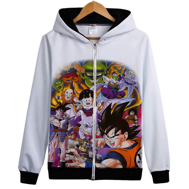 Dragon ball z Куртка с капюшоном dragon ball super saiyan толстовка с капюшоном Сон Гоку одежда для мужчин wo новая осенняя Толстовка