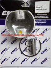 Piston Kit with Pin Rings Clips Set kit for fit Piston Kit fit HUSQVARNAs 61 48*1.5mm