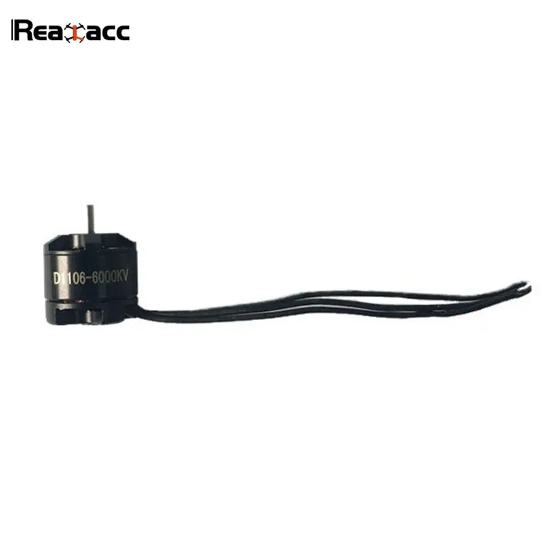 Realacc Orange85 1106 6000KV 1 S-3 S бесщеточный двигатель для RC квадрокоптера комплект рамы двигателя RC модели черный