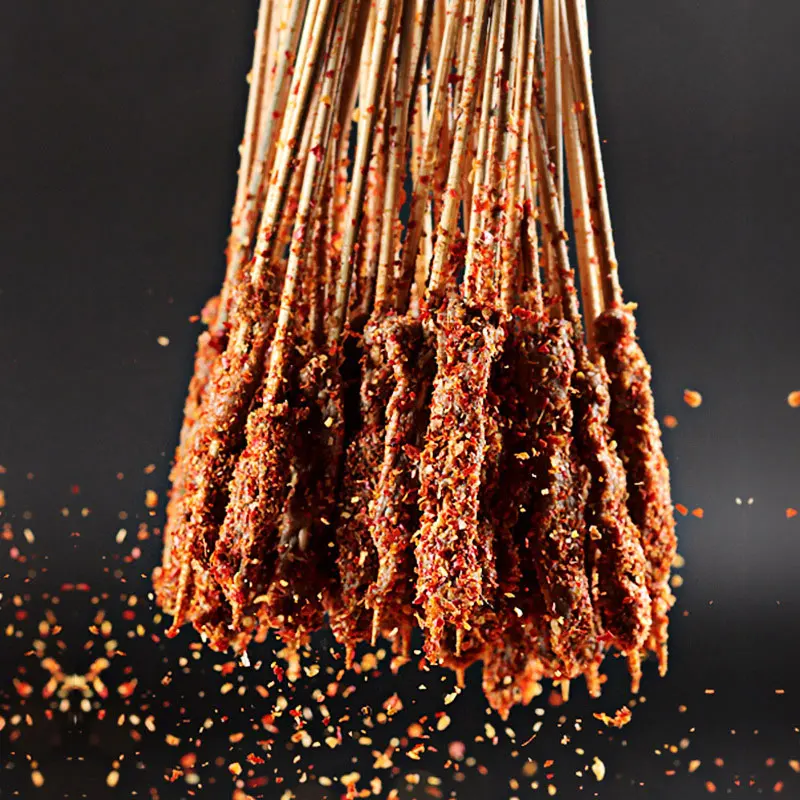

Sturdy Bamboo Skewer Sticks BBQ Fruit Shish Kebab Natural Wood 25cm Sticks Barbecue Stick P7Ding