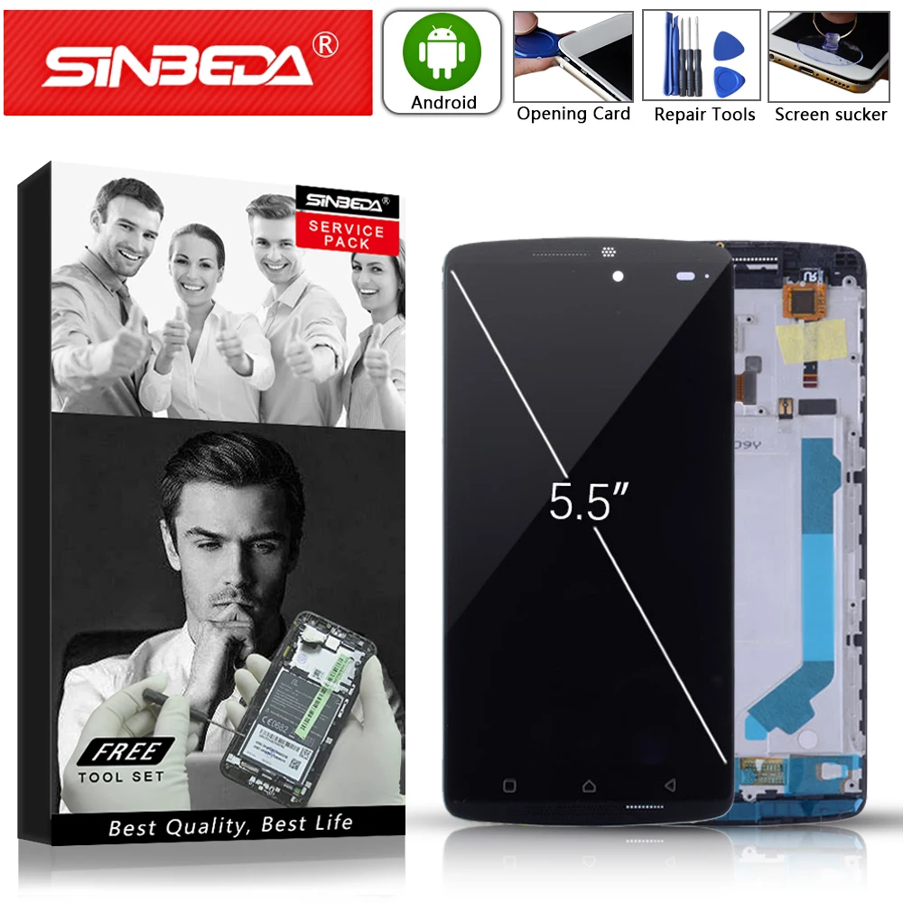 

5.5" Original For Lenovo Vibe K4 Note LCD Display Touch Screen with Frame For LENOVO Vibe X3 Lite LCD Display A7010 A7010a48 LCD