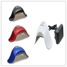 Модные Портативный 12 W 100-240 V светодиодный свет мини сушилка для светоотверждения лак для ногтей Уход за кожей машины для УФ Гель-лак для ногтей, инструменты для ногтей ЕС штепсельная вилка стандарта США