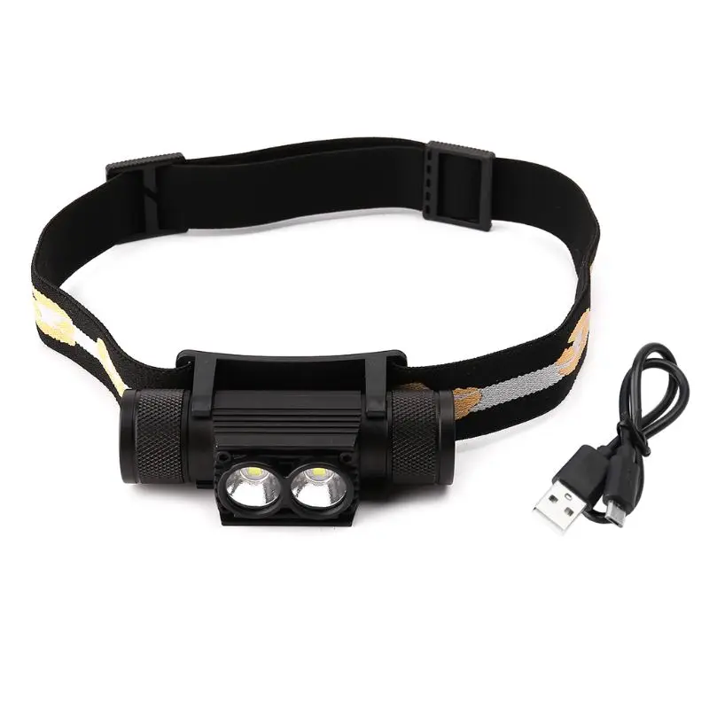 

Outdoor D25 LED Headlamp Waterproof Camping Flashlight Portable Headlight USB Charging