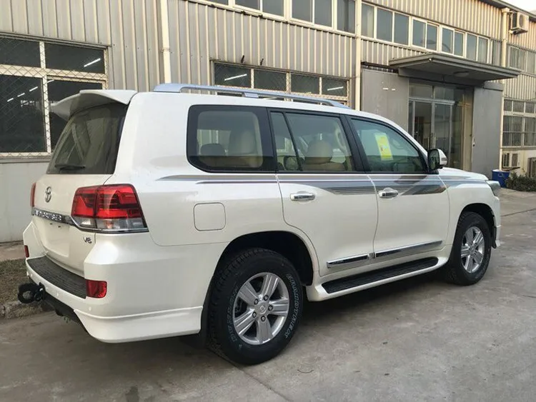 Luhuezu ABS Хромированная Боковая дверь для Toyota Land Cruiser 200 LC200 2012- моделей