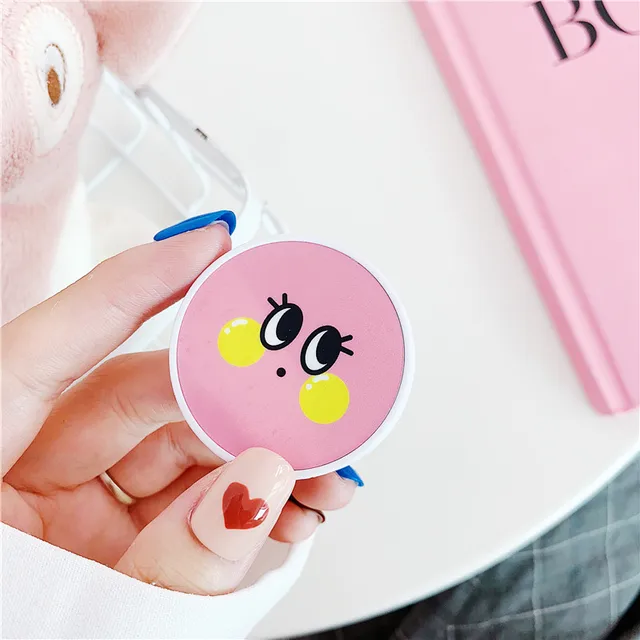 Cute smiley face Folding stand For Mobile phone Holder for iPhone X 8 7