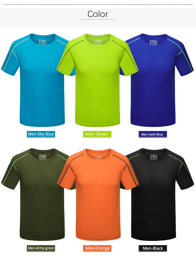 Short Sleeve T shirts Men Women Running Male Female Sports T-Shirts Coupole Summer Top Tees Fast Dry Tshirts Size S-4XL 2019 New 03