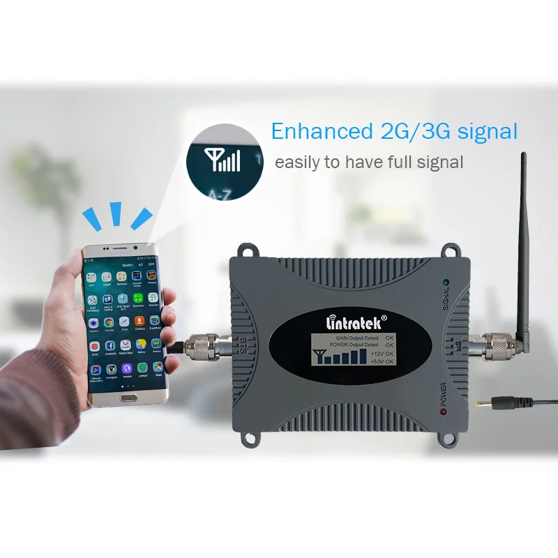 Lintratek Repetidor 3G 1900Mhz Celullar Signal