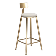 Скандинавский стиль Железный арт барный стул креативный многофункциональный коммерческий высокий стул со спинкой и подставкой для ног безопасный стул для кафе