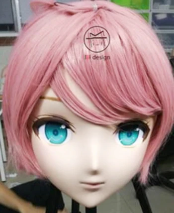 (KIG182) Женский/девушка 3/4 головы кигуруми BJD кроссворд косплей японского аниме роль