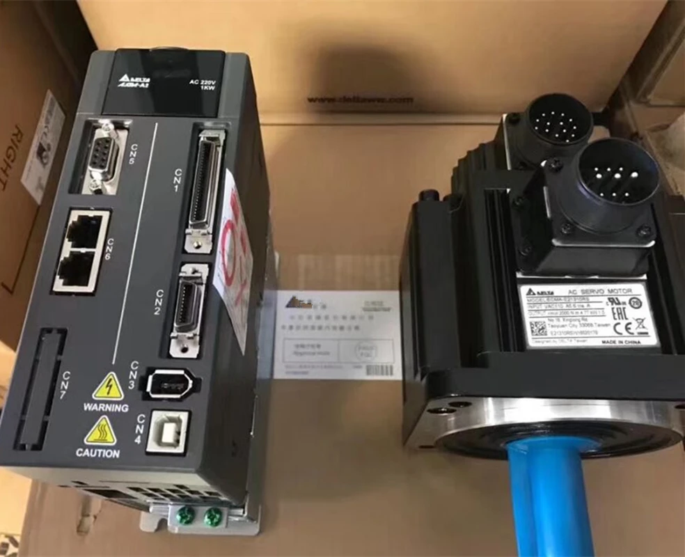 ECMA-C11020SS+ ASD-A2-M ASDA-A2 тормоза CANopen AC Серводвигатель комплекты 2 кВт 3000 об/мин 6.37Nm 100 мм рама