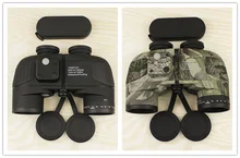 High quality 10×50 waterproof russian binoculars with digital compass Power LLL vision waterproof floating long range binoculars