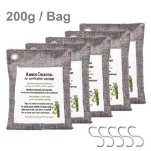 Очиститель воздуха сумка домашняя обувь автомобиля бамбуковый уголь осушитель запаха сумка для очистки воздуха освежитель воздуха с естественным запахом сумки с крюком