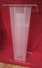 Clear Acrylic Frosted glass plate platform