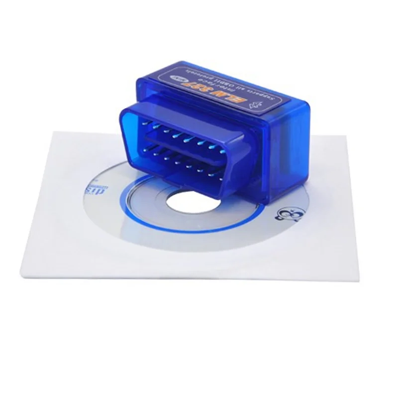 Беспроводной Автомобильный сканер V2.1 OBD2 OBD ii Super Mini ELM327 Bluetooth интерфейс