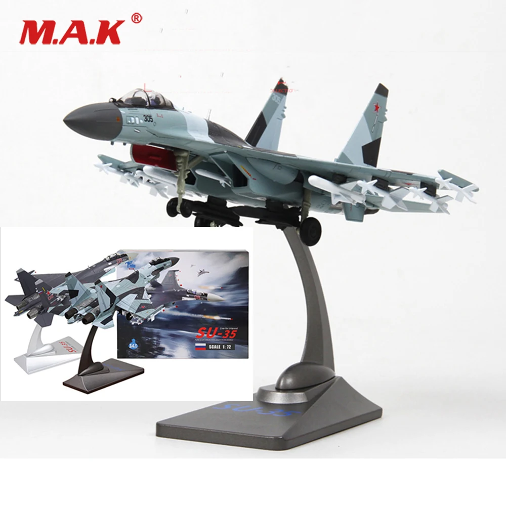 Для коллекции 1: 72 Sukhoi Su-34 модель самолета Утконос бомбардировщик статический su34 сплав литья под давлением ВВС Игрушечная модель самолета вентилятор подарки