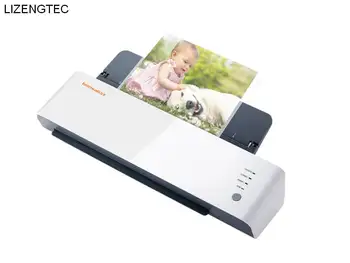 

Free Shipping LIZENGTEC New Design Professional Office Hot and Cold Roll Laminator Machine for A3 /A4 Paper Document Photo