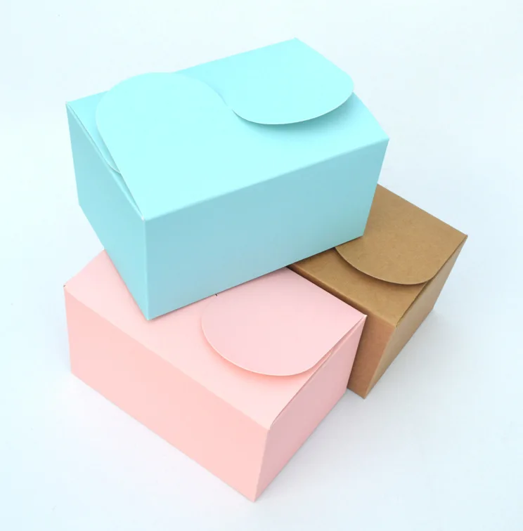 Kraft Cake Box With Handle Kraft Cake Box With Handle