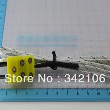 10 шт. k-термопары типа/датчик температуры TP-01 стекловолокна провод один метр модуль датчика