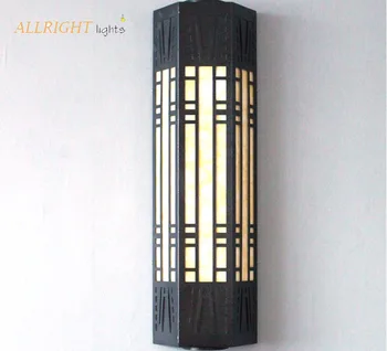 

European style for outdoor gate IP65 waterproof non-stain marble wall mounted lamp for park garden gate