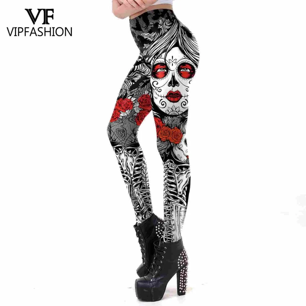 cheap skull leggings