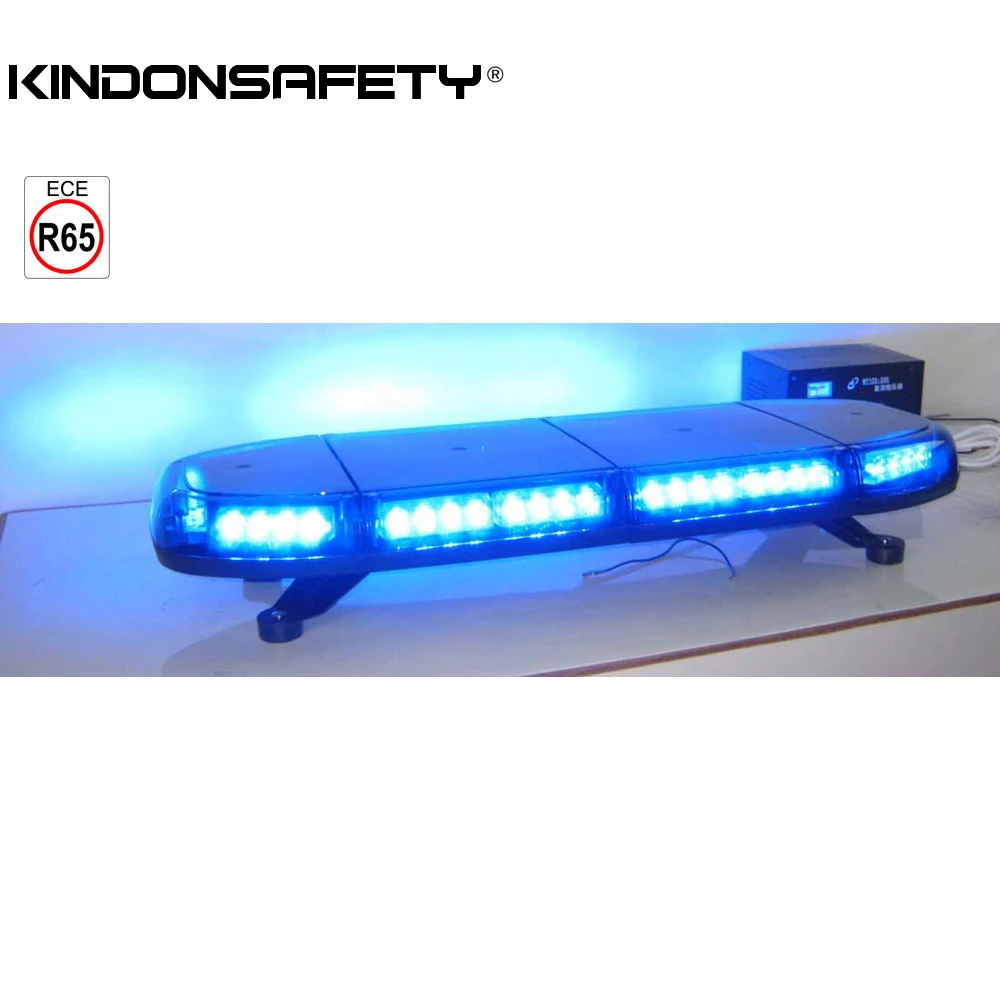 

Free shipping by Fedex! ECE R65 approved 1W LED MINI warning lightbar, strobelight, 56PCS LEDs, 824mm 32inch