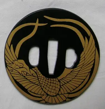 

Quality fitting Iron Guard Tsuba For Japanese Katana Sword Accessory H139