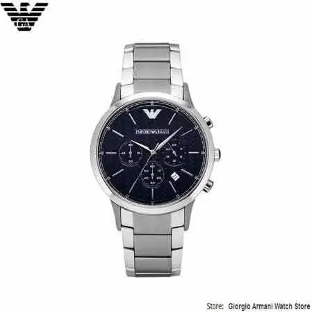 

Original Armani Men's Quartz Watch, Casual Men's Watch Multifunction Chronograph Waterproof, Armani Men's AR2486