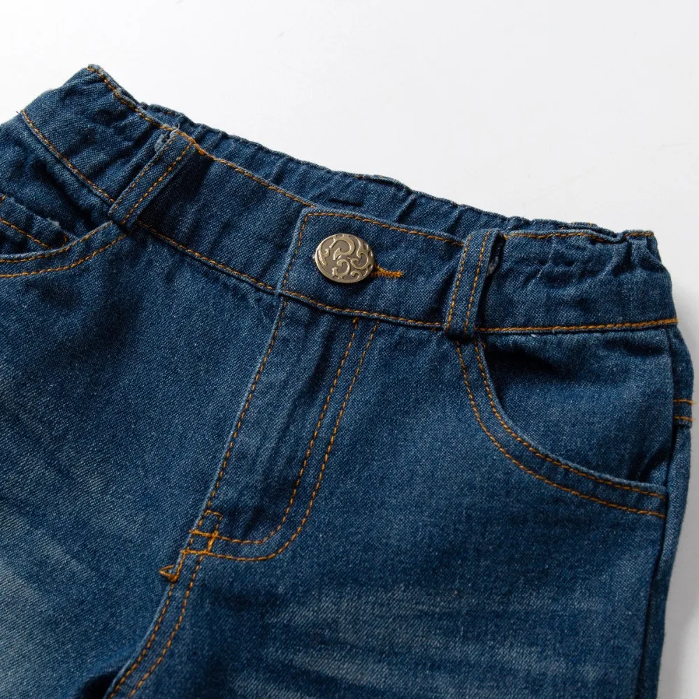 Модные детские джинсы высокого качества для маленьких мальчиков и девочек ковбойские штаны брюки на подтяжках для мальчиков детские комбинезоны tirantes для девочек