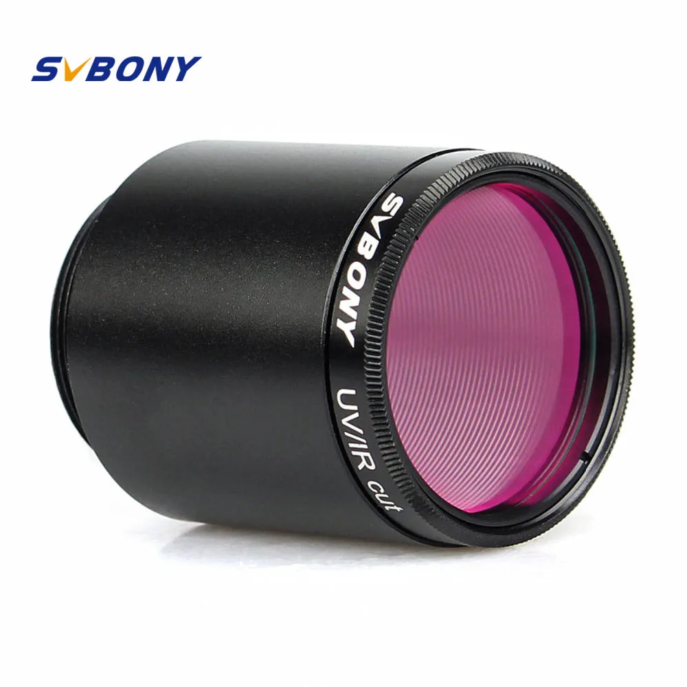

1.25'' UV/IR Cut Filter Telescope Optics Infra Red Filter CCD Camera w/ C Mount to 1.25" Video Camera Barrel Adapter