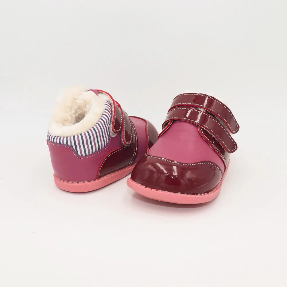 Tipsie Toe/детская обувь; сезон осень-зима; коллекция года; Детские Ботинки martin в Корейском стиле; модные кожаные ботильоны