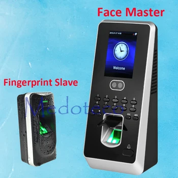 

Iface 3 Biometric Face Access Control System with fingerprint slave reader FR1200 for in and out Door Access Control