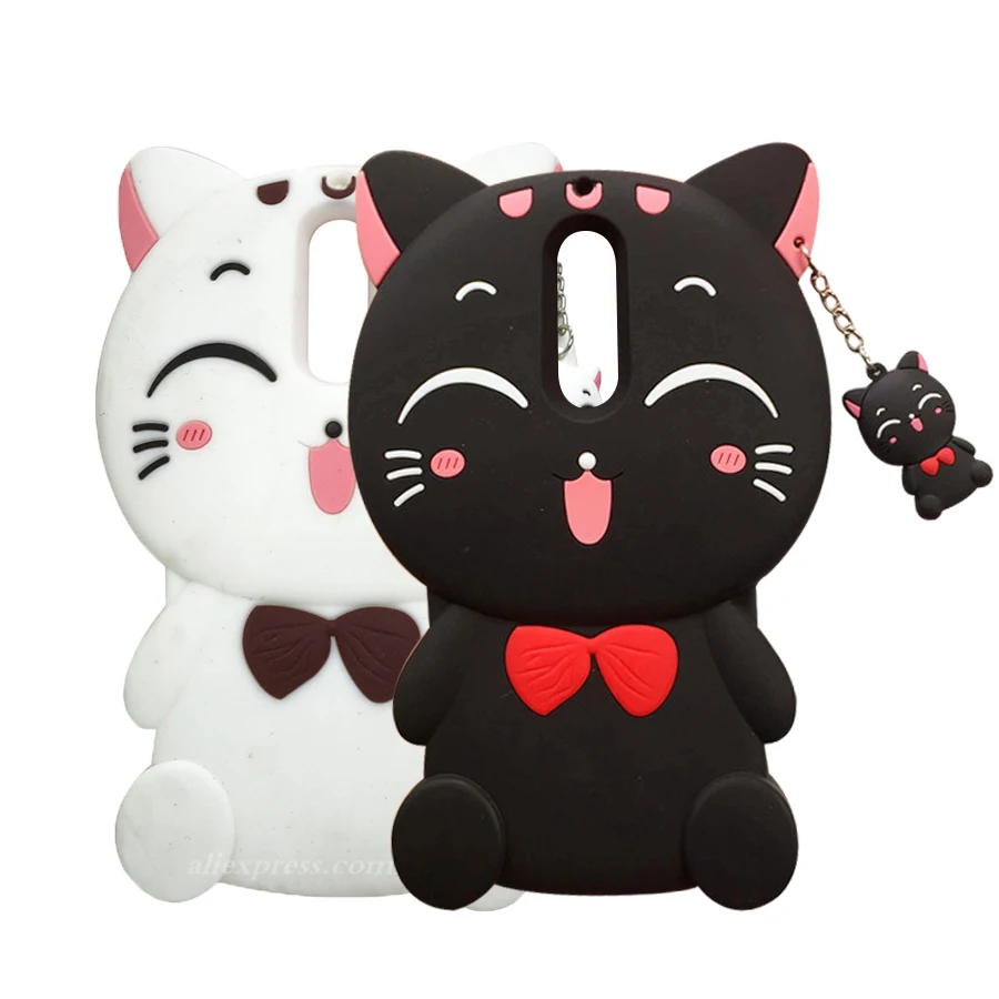 Fuyukeji чехол для телефона huawei Mate 10 lite 3D с изображением из мультфильма Lucky Cat