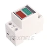 DIN-rail Multi-function Digital Meter AC 160-275V 0-100A 60A Ammeter Voltmeter Red Green LED Voltage Current Meter ► Photo 3/6