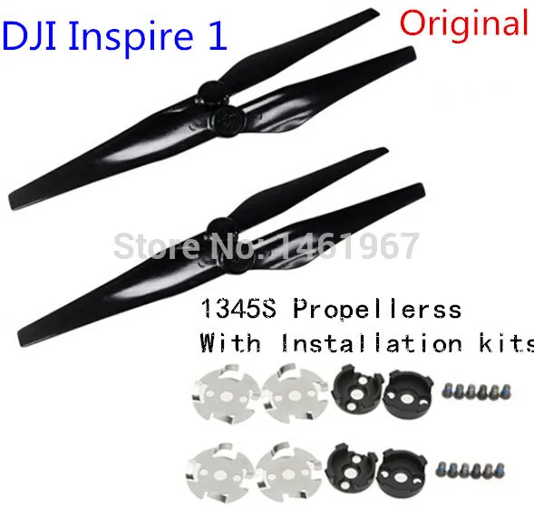 Schnellverschluss Propeller Carbon Paddelblätter Set für DJI Inspire 1 1345S