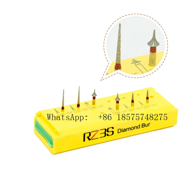 new dental IPR treatment diamond burs kit TC 09F TC 09EF WR 10F TF S41F