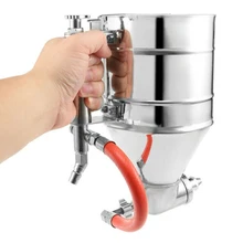 3500ml Air Hopper Sprayer Paint Texture Tool with 3 Replaceable Nozzle ALI88