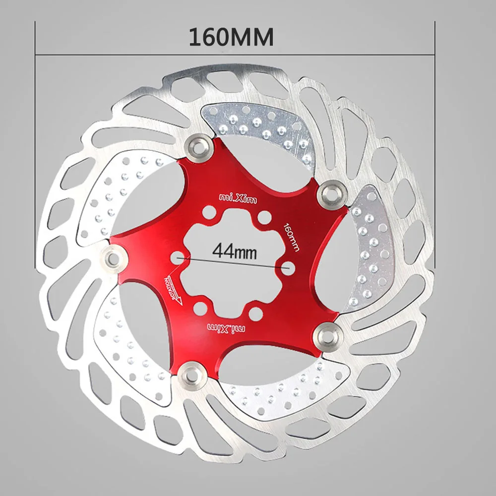 Роторы тормозных дисков для горного велосипеда 180 мм вниз холм плавающий велосипедный тормоз пять ногтей вращающийся диск