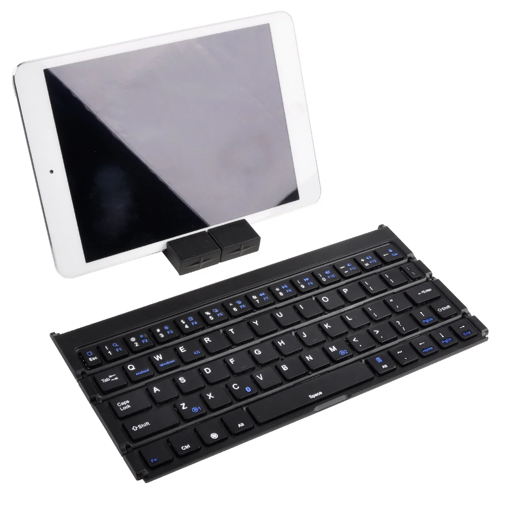 

Bluetooth Keyboard Folding Keypad Portable For IOS Android Mobile Phone Tablet @JH