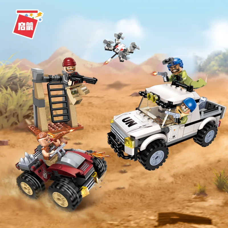 Развивающие военные строительные блоки Legoe игрушка для укладки строительная