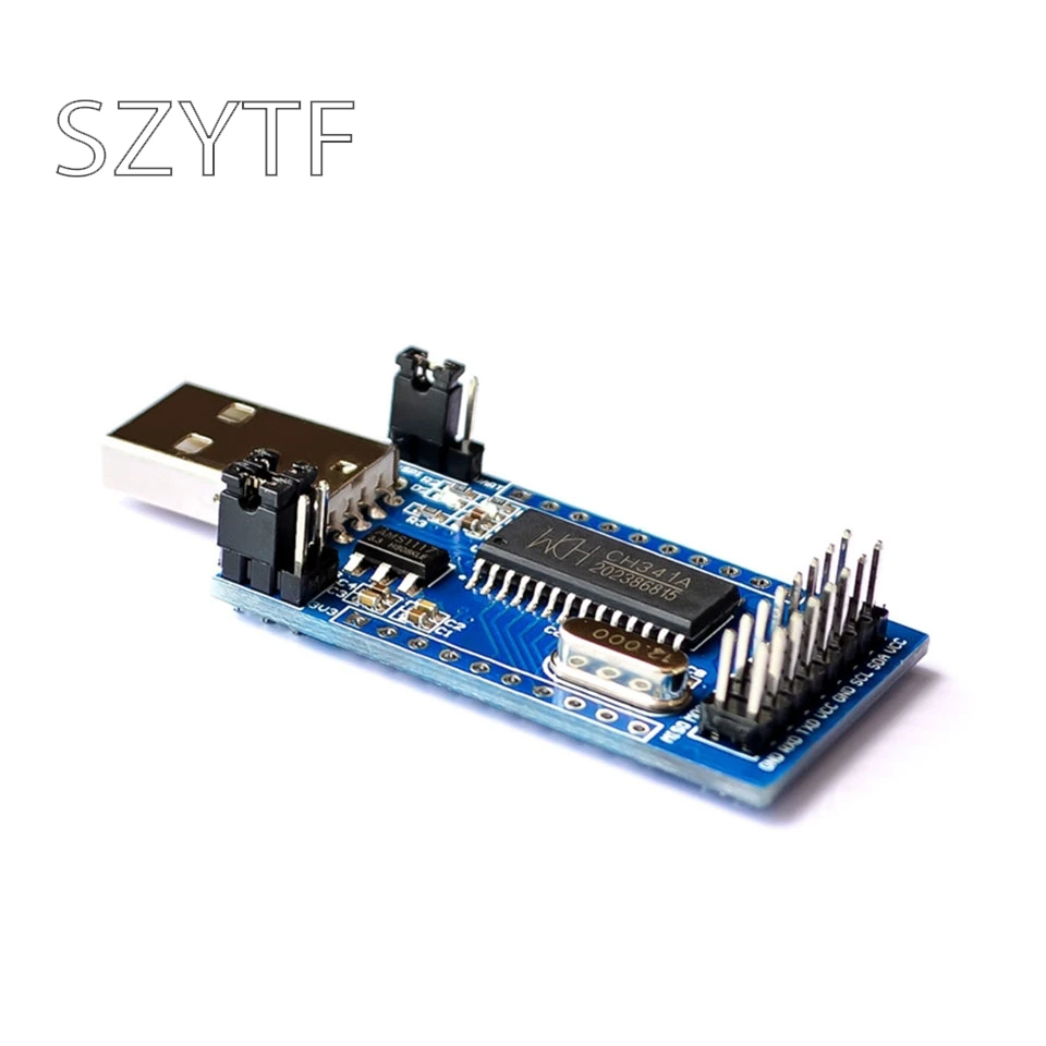 CH341A USB для UART IIC SPI ttl ISP EPP/MEM параллельный преобразователь|Интегральные схемы| |