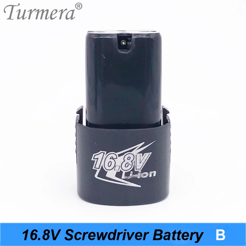 Turmera 16.8V 14.4V 4S 18650 battery pack 18650 battery pack battery mini lithium battery electric drill Cordless screwdriver battery shura shurik battery B 01