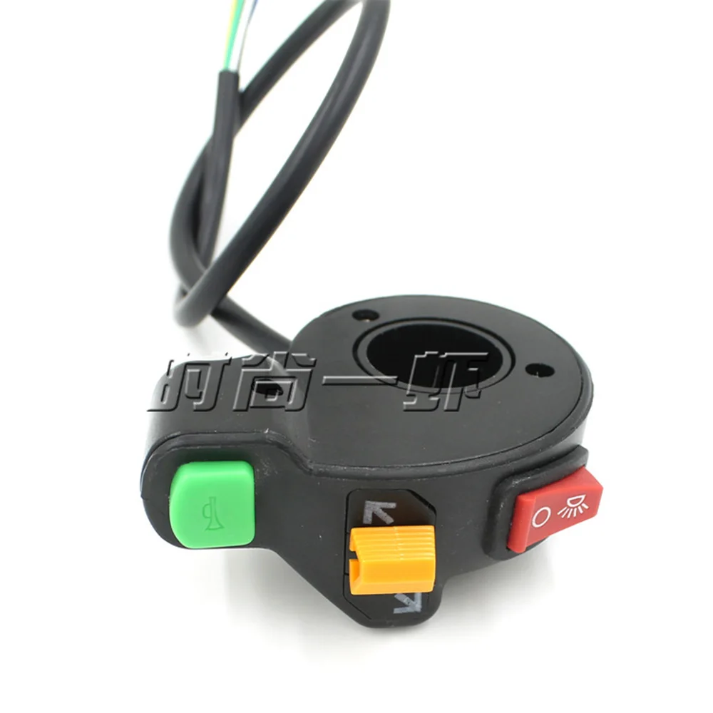 

Universal Motorcycle ATV Bike Scooter 7/8" Switch Horn Turn Signals On/Off Light 12V Motorbike Switches Motor Accessories KC099+